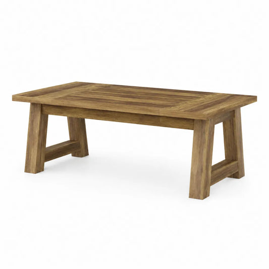 Esstisch rechteckig Teakholz 220x100x75cm